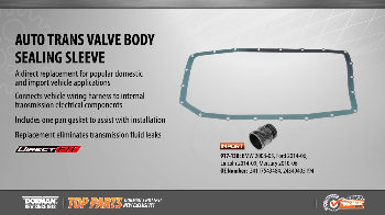 Image for Dorman's Auto Trans Valve Body Sealing Sleeve