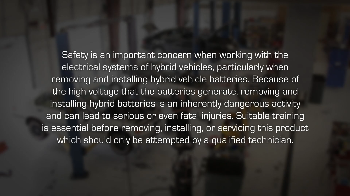 Image for Toyota Prius Gen 1 Hybrid Battery Installation