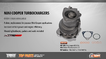 Image for Dorman's Turbochargers for Mini Coopers