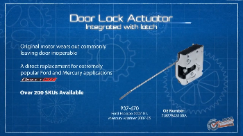 Image for Tailgate Lock Actuator Motor