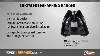 Image for Dorman's Chrysler Leaf Spring Hangers