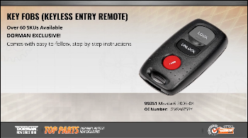 Image for Dorman's Mazda 6 Key Fobs