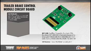 Image for Trailer Brake Control Module Circuit Board
