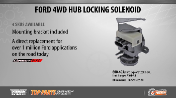 Image for Ford 4WD Hub Locking Solenoid