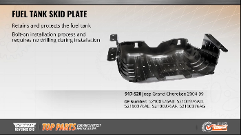 Image for Dorman's Jeep Fuel Tank Skid Plate