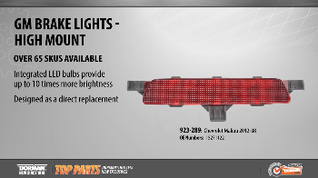Image for Gm Brake Lights High Mount