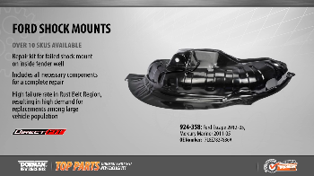 Image for Dorman's Ford Shock Mounts
