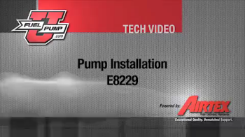 Image for How To Install In-Tank Electric Fuel Pump E8229