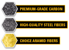 Better Friction Materials