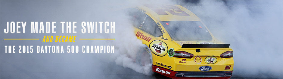 Joey Made The Switch And Became The 2015 Daytona 500 Champion!