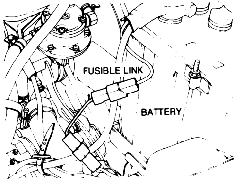 Nissan Pick-ups and Pathfinder 1970-1988 Fusible Link Repair Guide Fuse Link