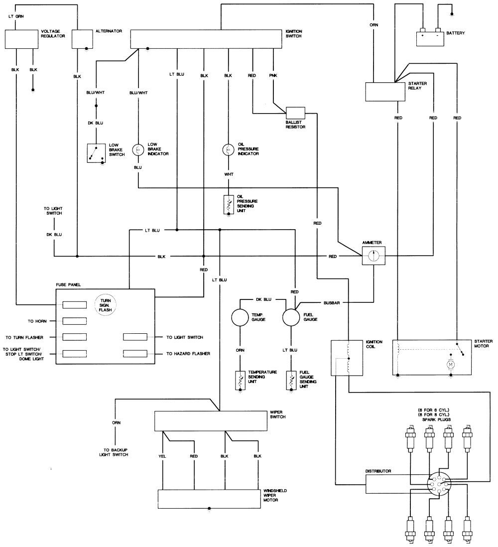 1974 Dodge Truck Wiring Diagram from www.autozone.com