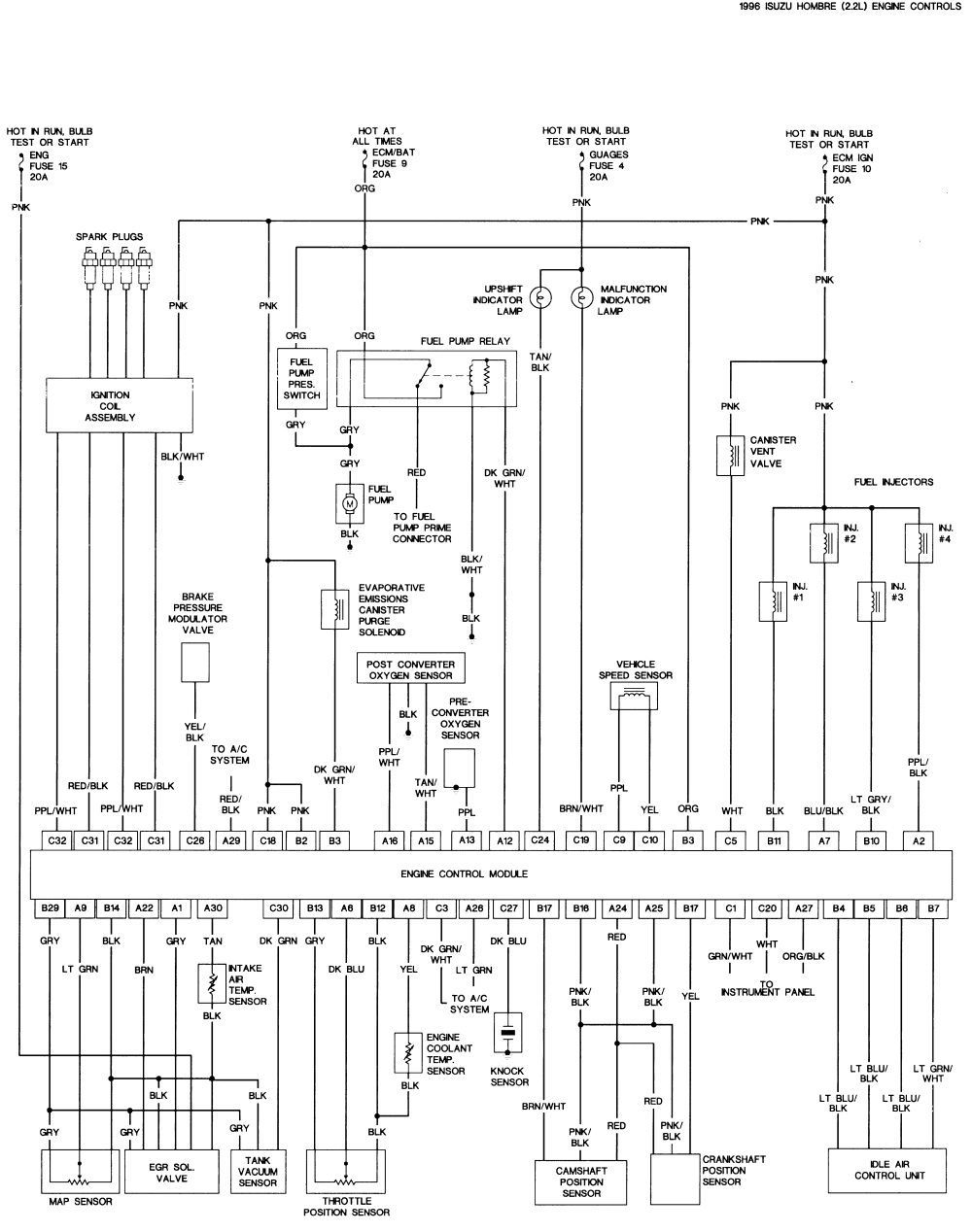 1995 Buick Lesabre Wiring Diagram Ecm To Fuel Pump Relay To The Fuel Pump from www.autozone.com