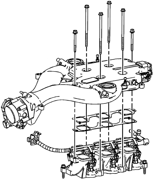 CTS 2003-2005 Intake Manifold Repair Guide Removal and Installation