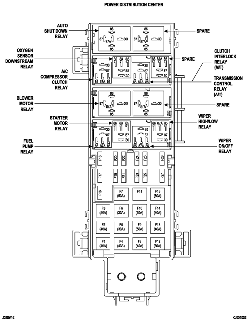 2002 Dodge Dakota Pcm Wiring Diagram from www.autozone.com