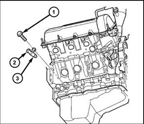 97 Jeep Grand Cherokee Crank Position Sensor Location