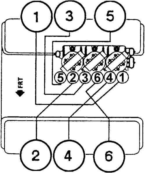 Buick Regal 1997-2000 Firing Orders Repair Guide
