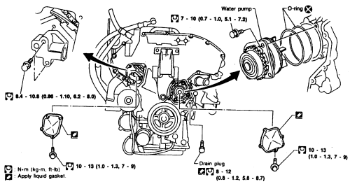 Nissan 350Z & Maxima 1999-06 Removal & Installation Repair Guide 1.6L Engines 1.8L Engine