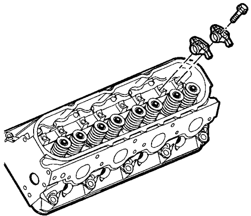 Escalade Suburban Tahoe Yukon Denali 1999 05 Rocker Arms Shafts Repair Guide Autozone