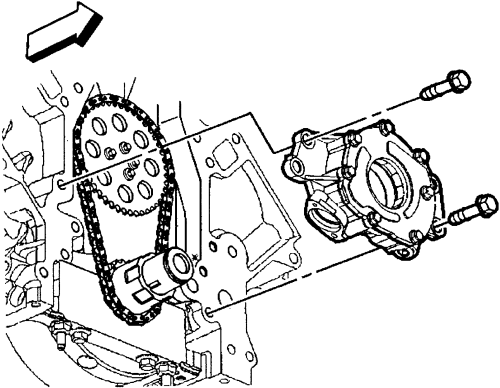 Avalanche, Sierra, Silverado, C&K Series, 1999-2005 Oil Pump 2 Repair Guide Removal and Installation