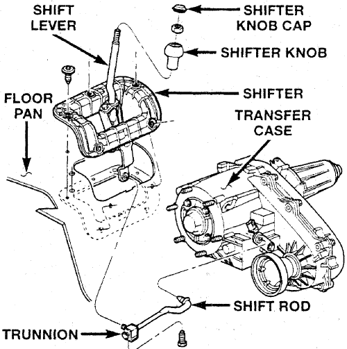 2003 dodge ram 1500 transfer case
