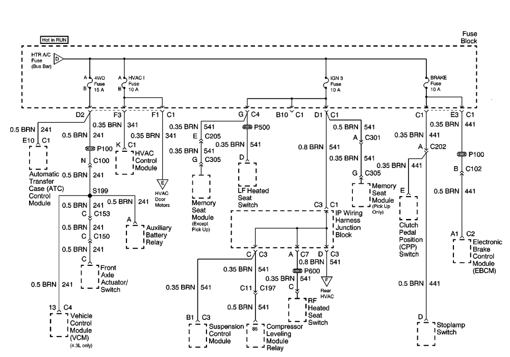 2005 Duramax Trailer Brake Wiring Harness Diagram from www.autozone.com