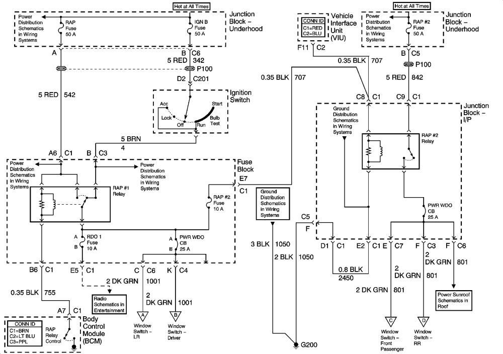 Gm Power Window Switch Wiring Diagram from www.autozone.com