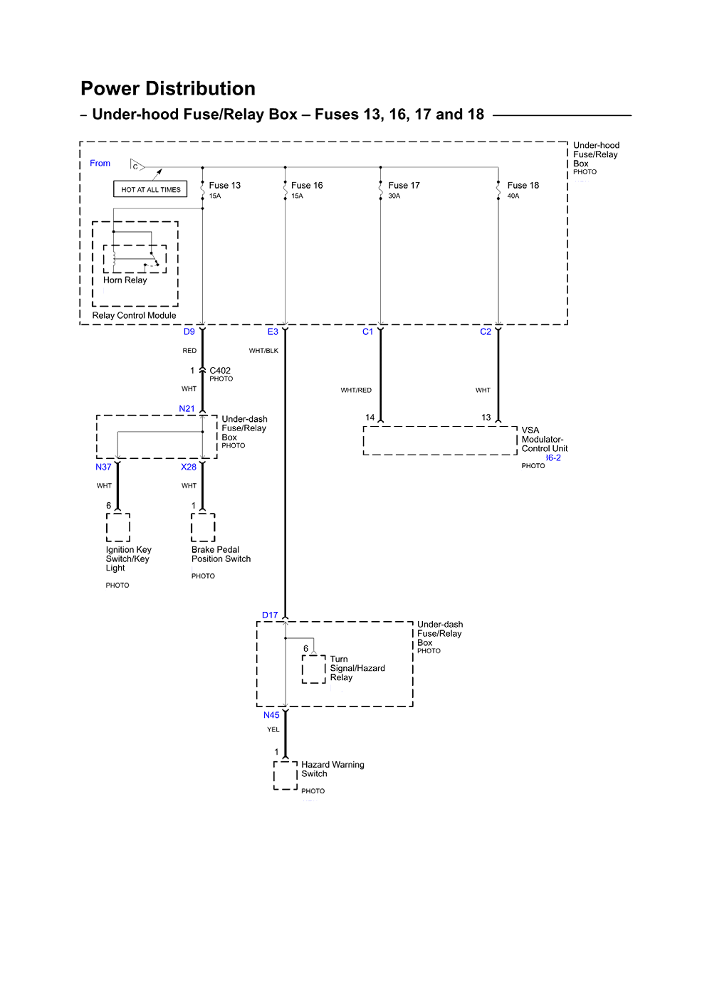 2004 Honda Wiring Diagram Fuel : 2004 Honda Cr V Engine Diagram Wiring