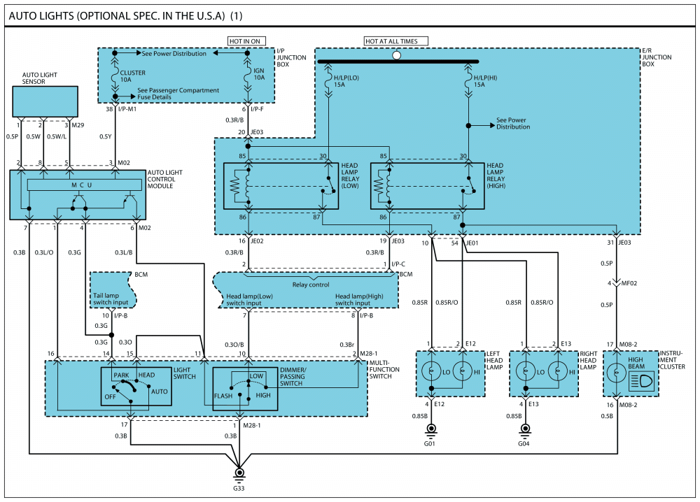 2016 Kia Sorento Headlight Wiring Diagram from www.autozone.com