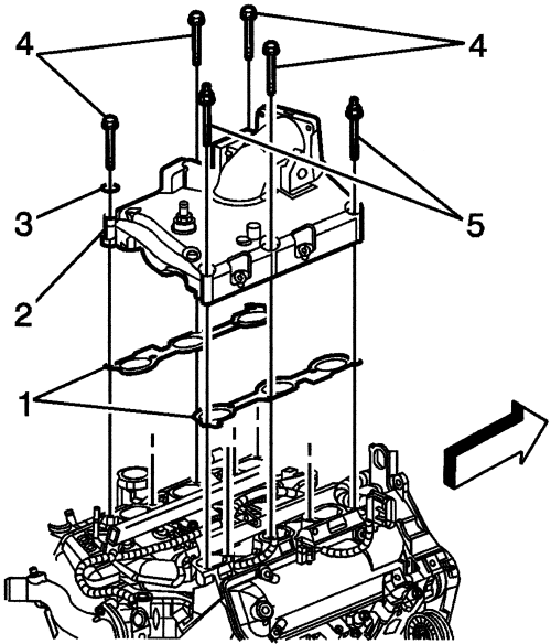 Equinox 2005-2007, Torrent 2006-07 Upper Intake Manifold (Plenum) Repair Guide Removal and Installation