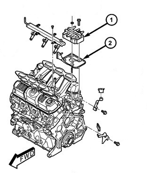 2010 Chrysler Town And Country Intake Plenum Bolts Torque