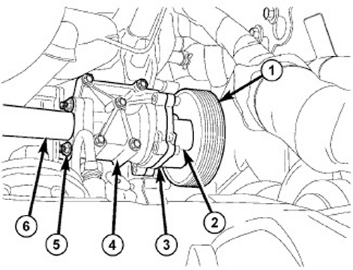 Avenger 2008 Removal & Installation Repair Guide 2.4L Engine 2.7L Engine